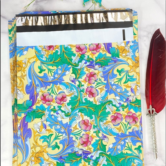 LAST ONE ‼️ 25 10X13 Flower Splash Poly Mailers CLEARANCE - Picture 8 of 8